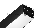 Алюминиевый профиль Ambrella light GP3100BK черный 2000*50*50