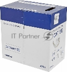 Кабель информационный Lanmaster NM-UTP5E4PR-CU кат.5е U/UTP не экранированный 4X2X25AWG PVC внутренний 305м серый