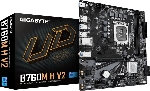 Материнская плата Gigabyte B760M-H V2, LGA 1700, Intel B760, 2xDDR5, 4xSATA, 1xM.2, 1xPCIe 4.0 x16, 1xPCIe x1, 1xHDMI, 1xDP, 1x1Gb LAN, 3xUSB-A 5Gbps, 4xUSB-A 2.0, 3x3.5 мм, 7.1, mATX