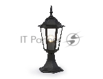 Светильник Ambrella light ST2023 BK/CL черный/прозрачный IP54 E27 max 40W D150*400