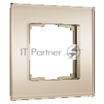 Рамка на 1 пост Senso (шампань, стекло soft-touch) W0013111