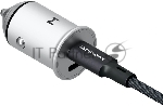 Автомобильное зарядное устройство Magssory cch002 45W 3A+2.25A (PD+QC+AFC) USB Type-C универсальное темно-серый, вид 8