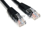 Патч-корд Lanmaster UTP TWT-45-45-0.5-BK вилка RJ-45-вилка RJ-45 кат.5е 0.5м черный ПВХ (уп.:1шт)