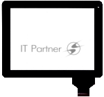 Сенсорное стекло (тачскрин) для DNS AirTab M975w, черное