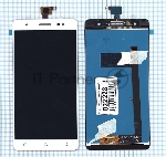 Дисплей для Micromax Q394 Canvas Juice 3+ белый