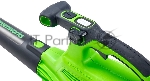 Воздуходув-Садовый Пылесос аккумуляторный GreenWorks GD40BVII, 40V, бесщеточный, без АКБ и ЗУаккумуляторный (2406907), вид 19