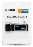 Адаптер D-Link DUB-1320 2-портовый USB 3.0 для шины ExpressCard