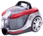 Пылесос Sharp ECNB16RR красный/серебристый, 320/1600 Вт, уборка сухая, пылесборник контейнер 1 л