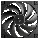 Вентилятор для корпуса DEEPCOOL FD14 черный, 140 мм, 1650 об/мин, 25.6 дБ, 4 pin