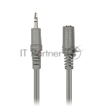 Кабель-удлинитель Smartbuy 3.5 Jack (M) - 3.5 Jack (F), стерео, аудио, 1,8 м, пакете (KA-321-350)