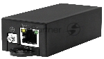 Преобразователь PoE af/at (48V) в Passive PoE (24V). Вход: коннектор RJ45 IEEE 802.3af/at/Passive PoE (37V-57V) или разъем DC 48В(2.1x5.5); Выход: Разъем RJ45 (Passive PoE 24VDC; 4,5(+); 7,8(-). Преобразователь используется для подключения 24V Passive PoE оборудования к стандартным PoE источникам. Размеры (ШхВхГ): 101 x 25 x 41 мм. Рабочая температура: -25...+60°C.