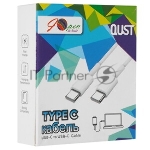 Кабель TypeC---TypeC USB2.0 1.2m, белый, iOpen ACU505-W-1.2M