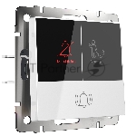 Кнопка звонка с индикацией для отелей Werke W1114601 (белый)