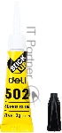 Клей универсальный Deli Super E7146 3гр прозрачный блистер, вид 6