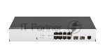 Коммутатор GIGALINK GL-SW-G201-10, 8×1 Гбит/с + 2×1 Гбит/с SFP, управляемый