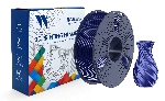 Филамент NVPrint TPU Silk Dark Blue для 3D печати диаметр 1.75мм длина 330 метров масса 1 кг
