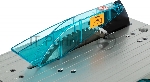 Пилы электрические дисковые, торцовочные Makita LH1040 Пила комб,1650Вт,4800об\м,дискф260х30мм,рез-93х95мм,14кг,кор,наклон-45\0гр,поворот-45\45гр, вид 25