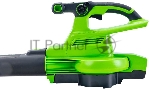 Воздуходув-Садовый Пылесос аккумуляторный GreenWorks GD40BVII, 40V, бесщеточный, без АКБ и ЗУаккумуляторный (2406907), вид 16