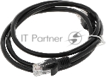 Патч-корд Premier PP12-1M/BK 1000Гбит/с UTP 4 пары cat.5E CCA molded 1м черный RJ-45 (m)-RJ-45 (m)