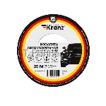Изолента автомобильная Kranz полиэстер, 0.17х19 мм, 25 м