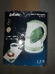 (Б/У с повреждениями) Чайник BBK EK1700P WHITE/GREEN [Cм.описание!]