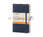 Блокнот Moleskine CLASSIC MM710B20 Pocket 90x140 мм, 192 страниц, линейка, твердая обложка, синий сапфир