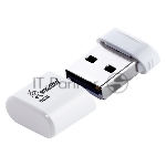 Флешка USB Smartbuy Lara white (SB8GBLara-W), 8Gb, USB 2.0, R/W 15/5, белый