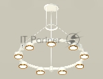 Светильник Ambrella light XR92031802/9 SWH/PYG белый песок/золото желтое полированное GX53 (A9203, C9241, N8124)