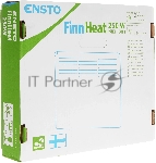 Конвектор электрический Ensto EPHBM02PR FinnHeat, белый, 250 Вт, 3-4 м2, механический термостат, вид 5