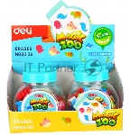 Набор ластиков Deli EH03206 Magic Zoo, ассорти, пластиковая туба (20шт), вид 3