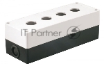 Корпус КП 104 4-м бел. для кнопок IEK BKP10-4-K01, вид 3