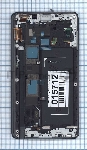 Дисплей для Samsung Galaxy Note Edge SM-N915 черный с рамкой
