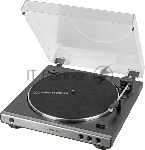Проигрыватель винила Audio-Technica AT-LP60XUSB полностью автоматический серебристый