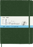 Блокнот Moleskine CLASSIC QP093K15 XLarge 190х250 мм 192 стр. пунктир твердая обложка зеленый, вид 17