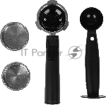 Кофеварка рожковая Vitek VT-1517 (BN) коричневый, исп. кофе - молотый, 1.65 л, 1238 Вт, 15 Бар, вид 36