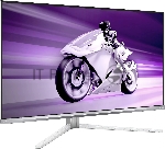 Монитор 31.5" Philips Evnia 32M2N8800 QD-OLED 3840x2160, 240 Гц, 0.03 мс, 16:9, 1000 кд/м², 2xHDMI 2.1, DP 1.4, USB Hub (2x USB), 3.5 Jack, G-Sync, Adaptive-Sync, динамики (2x5 Вт), VESA 100x100, белый, вид 13