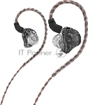 Наушники внутриканальные Fiio FH1s черный 2023 1.2м черный проводные в ушной раковине, вид 5