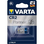 Батарейка Varta ELECTRONICS CR2 BL1 Lithium 3V (6206) (1/10/100)