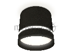 Светильник Ambrella Light XS8111006 SBK/FR черный песок/белый матовый GX53 (C8111, N8462)