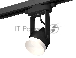 Светильник Ambrella light XT6602040 PBK/SWH черный полированный/белый песок MR16 GU10 (C6602, N6130)