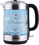 Чайник электрический Domfy DSM-EK401 1.8л. 2200Вт черный/прозрачный (корпус: стекло), вид 30