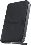Портативный аккумулятор Aukey Magnetic2 10000 Qi2 черный