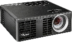 Проектор Optoma ML750e (DLP, LED, WXGA 1280x800, 700Lm, 15000:1, HDMI, USB, MHL, MicroSD, 1x1W speaker, 3D Ready, led 20000hrs, черный, 0.38kg)
