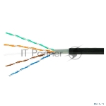 Кабель Cablexpert Россия, UPC-5051E-4-CU-OUT, UTP outdoor 4x2x0.51, медный, кат.5e, однож., 305м, box, черный