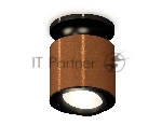 Светильник Ambrella Light XS7404100 SCF/PBK кофе песок/черный полированный MR16 GU5.3 (N7926, C7404, N7002)