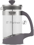 Френч-пресс Rondell Akzent RDS-937, 0.6 л, стальной