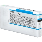 Картридж струйный Epson T9132 с голубыми чернилами (200мл) для плоттеров SC-P5000 (C13T913200)