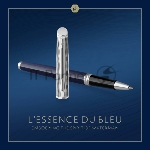 Ручка роллер Waterman Hemisphere L`Essence du Bleu (CW2166469) LaqBlue CT F черн. черн. подар.кор., вид 6