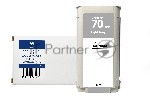 Картридж струйный NVPrint 70 (NV-C9451A) Light Gray для HP DesignJet Z2100/Z3100/Z3200/Z5200/Z5400 (130 мл) совместимый