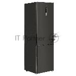 Холодильник Maunfeld MFF200NFSB10 Inverter черный двухкамерный 257/94л морозилка снизу, No Frost